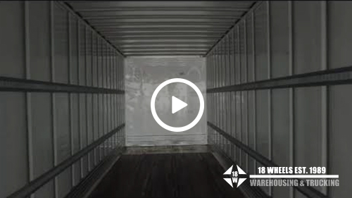 Inside Look into Metal Plated Vans For Shipping | Vancouver Based 18 Wheels Beverage Logistics